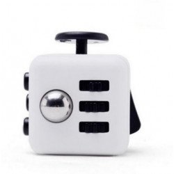 Fidget Cube Relieves Stress and Anxiety for Child, Adult (Black)